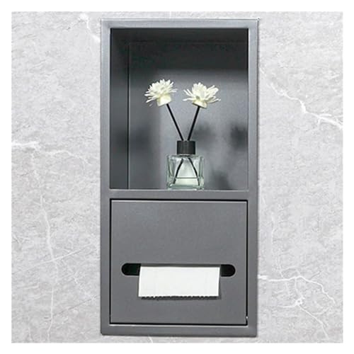 Cabine de douche en acier inoxydable étagères de rangement étanches articles de toilette