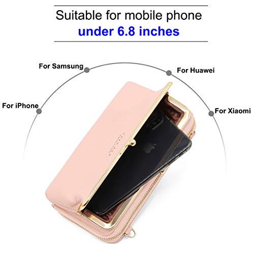 REETEE Donna Borsa a Tracolla per Cellulare PU