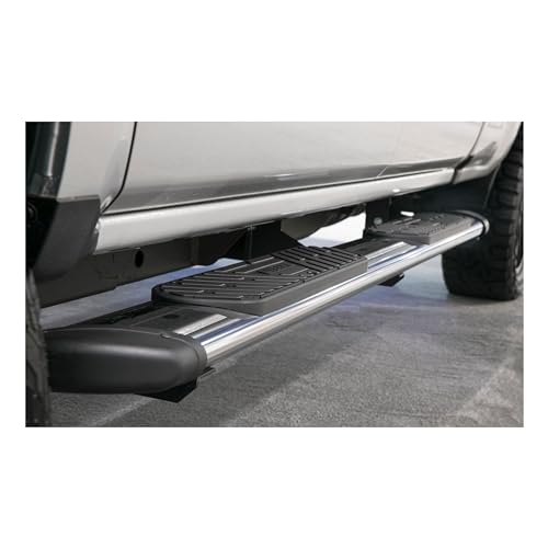 LUVERNE Regal 7 estribos laterales para camioneta 88 pulgadas acero inoxidable miniatura 4