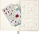 Moleskine Peanuts Weekly Planner, 12-Monate Wochenplaner 2026 mit Platz für Notizen, Harte Einband, Elastischer Verschluss und thematische Aufkleber, Großformat 13 x 21 cm