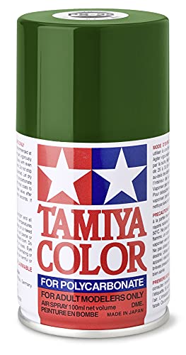 Tamiya 86022 PS-22 Britisch Racing Grün Polycarbonat 100ml - Sprühfarbe für Plastikmodellbau, Modellbau und Bastelzubehör, Sprühfarben für den Modellbau TAM86022 Racing Green