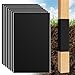 8Pack Fence Post Covers Sleeves Effecetive Rot Prevention For 3