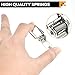 DALQUIS Stainless Steel Tool Box Locks, 90-Degree Spring Loaded Toggle Latches, 2 Pcs Tool Box Hasps with Mounting Screws for Cabinet Door Barn