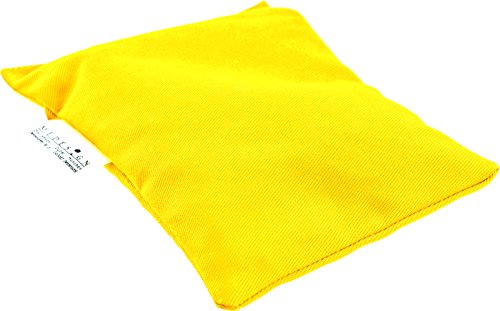 medesign Cojín de Semillas de colza amarillo 12 x 16 cm, 1 pieza