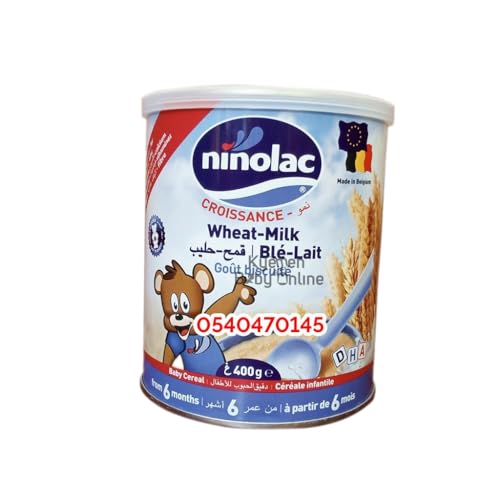 Ninolac Baby Cereal Wheat Milk Powder 400 g
