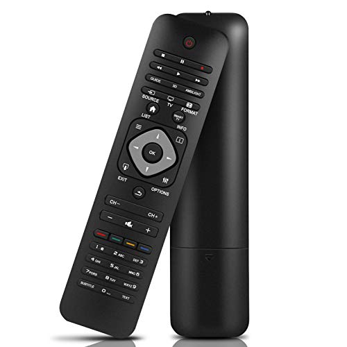 Télécommande Universelle pour TV LCD LED, Remplacement Compatible avec Tous Modèles de Téléviseurs