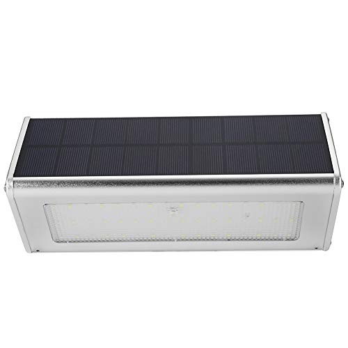 Lâmpada solar de parede, luz noturna LED, estacionamento à prova d'água com suporte de parede para