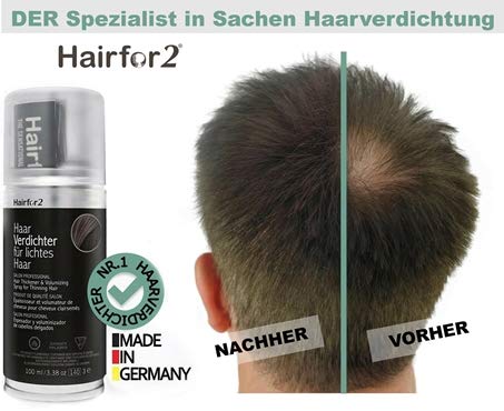 Spray para engrosar cabello unisex 100ml marrón oscuro miniatura 4