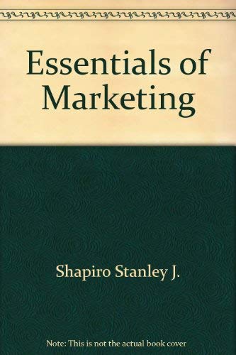 Essentials of Marketing 0256029415 Book Cover
