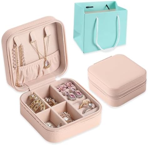 XIANGLONGY Joyero Viaje, Regalos de Cumpleaños para Mujer, Ideas ...