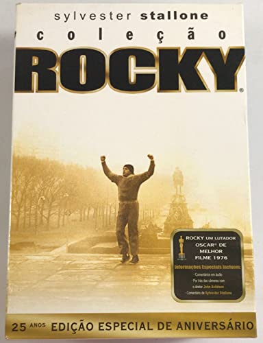 Coleção Rocky - 25 Anos - Edição Especial de Aniversário (Box com 5 DVD's)
