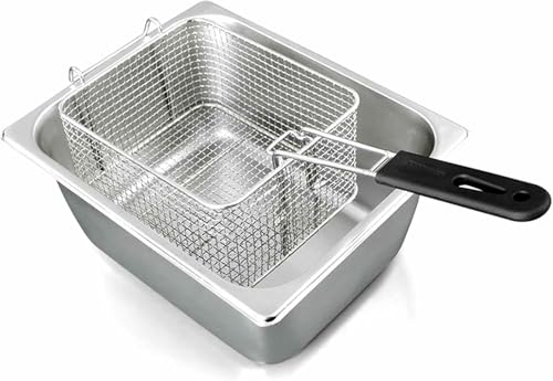 Friteuse Commerciale de Comptoir Épaisse en Acier Inoxydable - 3