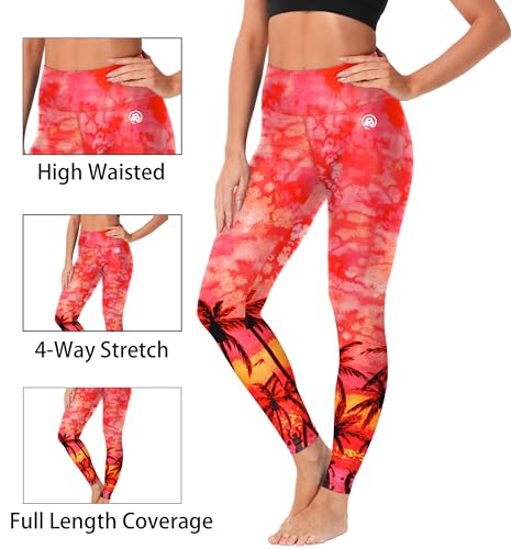 Image of AOBUTE Women Swim Pants UPF 50+ Rash Guard Pants High Waisted Swimming Leggings