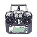 Drone toy accessories for Flysky FS-i6X Original 10CH 2.4GHz for AFHDS 2A RC Transmitter with for FS-iA6B FS-iA10B FS-X6B FS-A8S Receiver for Rc Airplane Drone(Mode1 i6x with X6B)