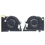 New Replacement Cooling Fans for ASUS ROG Zephyrus G14 GA401I GA401IV GA401IH GA401IH-BR7N2BL Laptop Series P/N:13NR03F0AP0101 DFSCK22105182H FMBB 13NR03F0AP0301 DFSCK22115181H FMBC 12V 1A Fan
