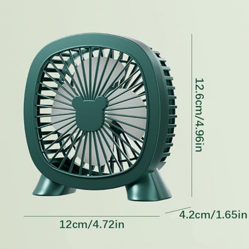 Ventilador USB portátil de viaje para tiendas de camping y trayectos en coche 4
