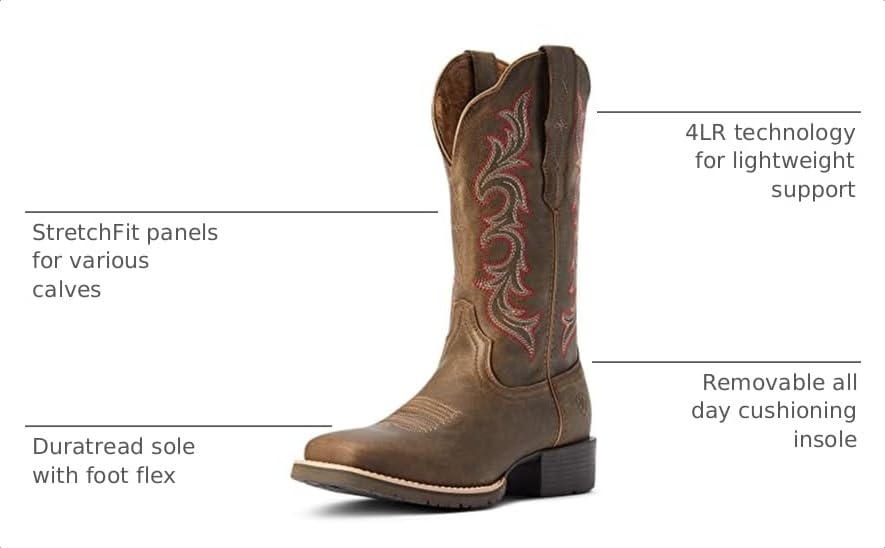 Image of ARIAT Hybrid Rancher Stretch Fit Western Boot