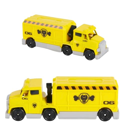 Paw Patrol - Camión coleccionable Rubble a escala 1:55 miniatura 2