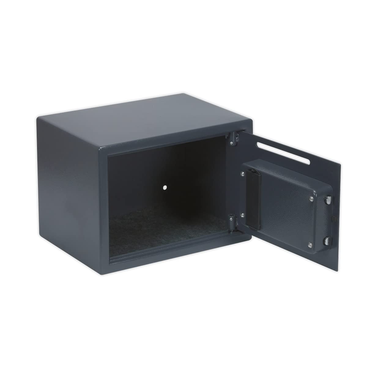 Sealey SECS01DS - Caja fuerte convencional (350 x 250 x 250 mm, incluye ranura para depósitos)