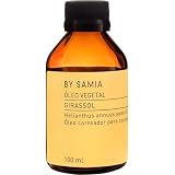 By Samia Óleo Vegetal de Girassol | 100% Puro Helianthus Annuus | Hidratação, Proteção e Antioxidante para Pele e Cabelo | 100ml