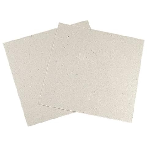sourcing map 2 Pcs Microonda Mica Placas Cover