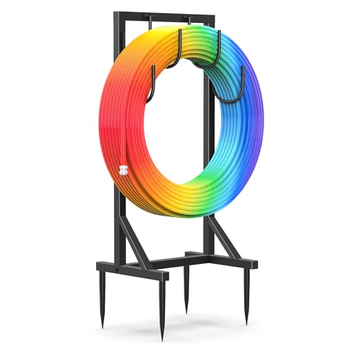 43 COZEER Freestanding Metal Garden Hose Holder Stand (Black) 14.14 + Free Shipping w/ Prime or on 35+ + 40% Off Code 01277MWX - image 1
