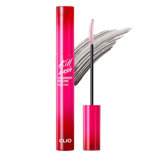 CLIO Kill Lash Superproof Mascara, Waterproof Mascara Black, Lifting Defined Natural Eyelash,...