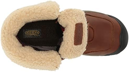 KEEN Women's Betty Boot Short Waterproof Insulated Ankle, Brown/Shitake, 9 | Image 4