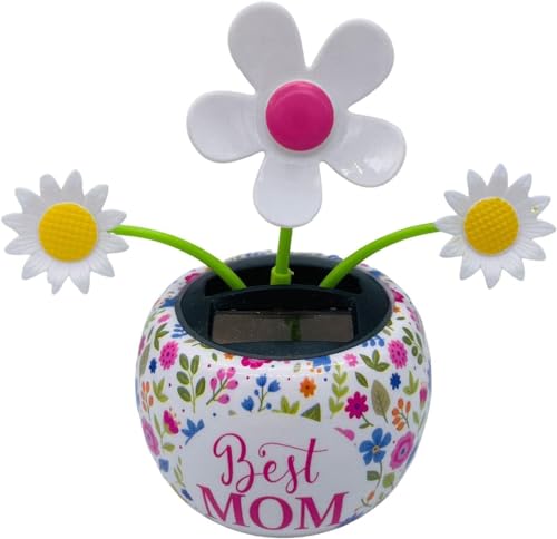 Solar Power Kits, Solar Powered Dancing Car Dashboard Decor, Solar Dancing Flower Solar Dancing Solar Toys, Solar Powered Toys Car Swinging Dancing Toy Car Windowsill Home Desk Decor Solar Power Kits