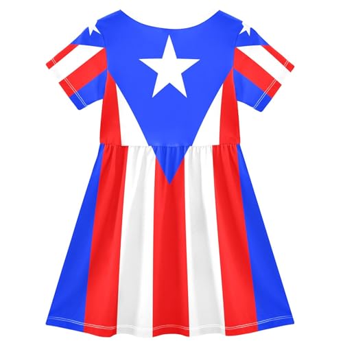 Summer Girl Dresses Short Sleeve Casual Toddler Girl Outfits Fashion Girl Clothes2