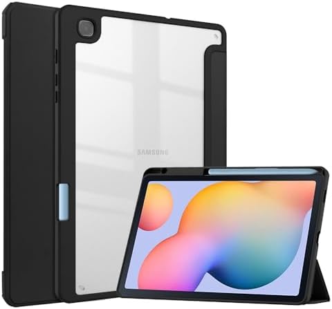 Amazon.co.jp: Galaxy Tab S6 Lite Book Cover｜グレー｜タブレット 