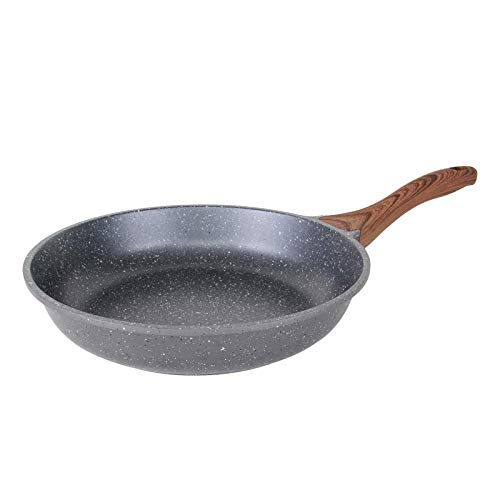 Marble Stone Non-Stick Frying Pan, 26cm Frying Pan, Works with Induction Hob 1 Gallery Image