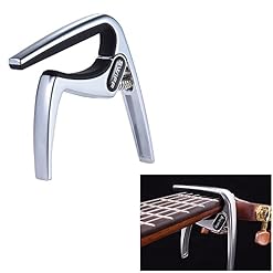 EURYTKS Accessoires d’instruments de Musique Pince de Capo de Guitare à Clip à Changement Rapide à Une Main en Alliage… - Les Beatles, Paul McCartney, John Lennon, RIngo Starr, George Harrison EURYTKS Accessoires d'instruments de Musique Pince de Capo de Guitare à Clip à Changement Rapide à Une Main en Alliage… – Image 2