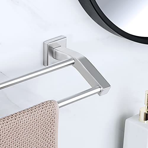 Alise 25-Inch Double Bath Towel Bar/Rail Towel Rack For Bathroom Wall Mount Towel Holder Heavy Duty Towel Hanging Rod,Sus304 Stainless Steel Brushed Nickel Gk9009 #TOP3