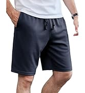 COOFANDY Mens Casual Shorts Stretch Drawstring Summer Beach Shorts Chino Golf Shorts with Pockets