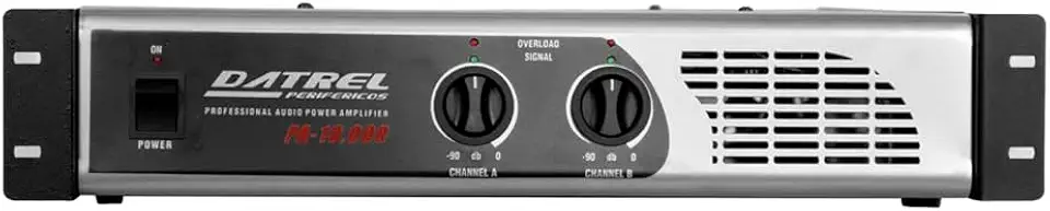 Amplificador Potencia Datrel Bivolt Profissional 1000 Watts