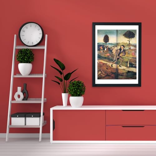 Poster encadré Hieronymus Bosch The Pedlar affiche tableau Medium pour mur