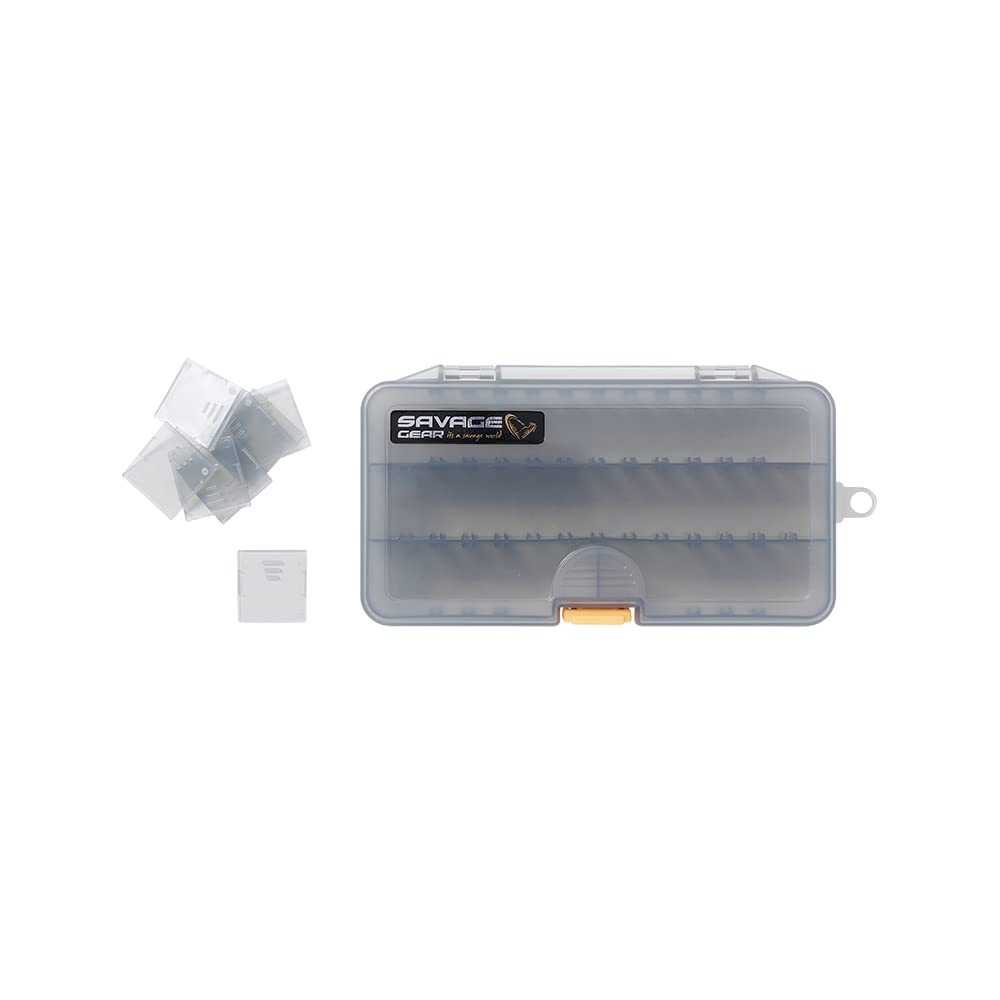 Savage Gear - Bait box 3B - three fixed compartments plus adjustable tackle box bait bucket
