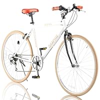 GRAPHIS クロスバイク ホワイト ヨドバシ.com - グラフィス GRAPHIS クロスバイク 26インチ 6段