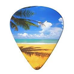 Sunset Palm Lot de 6 médiators pour guitare acoustique, guitare électrique, basse, ukulélé – fins, moyens et épais. - Les Beatles, Paul McCartney, John Lennon, RIngo Starr, George Harrison Sunset Palm Lot de 6 médiators pour guitare acoustique, guitare électrique, basse, ukulélé – fins, moyens et épais. – Image 3