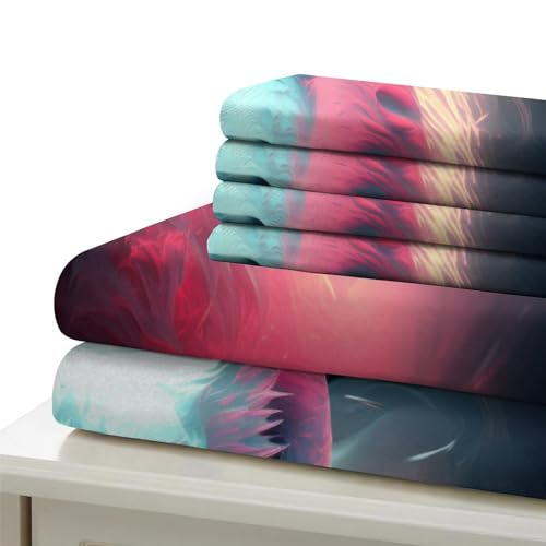 Housse de couette loup-garou 3D avec fermeture éclair 260x220 - 6