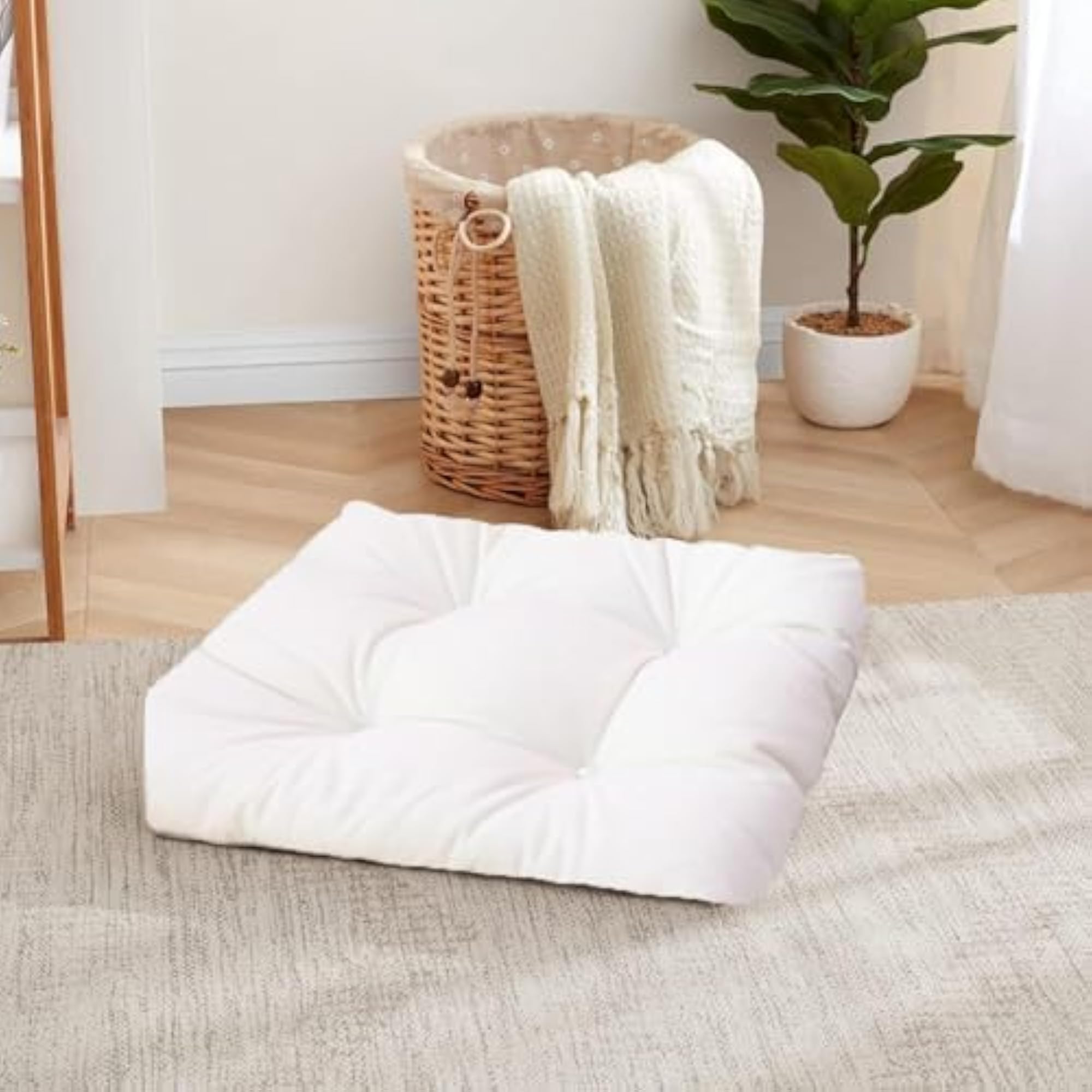 Floor Cushion Soft Tatami Square Pillow