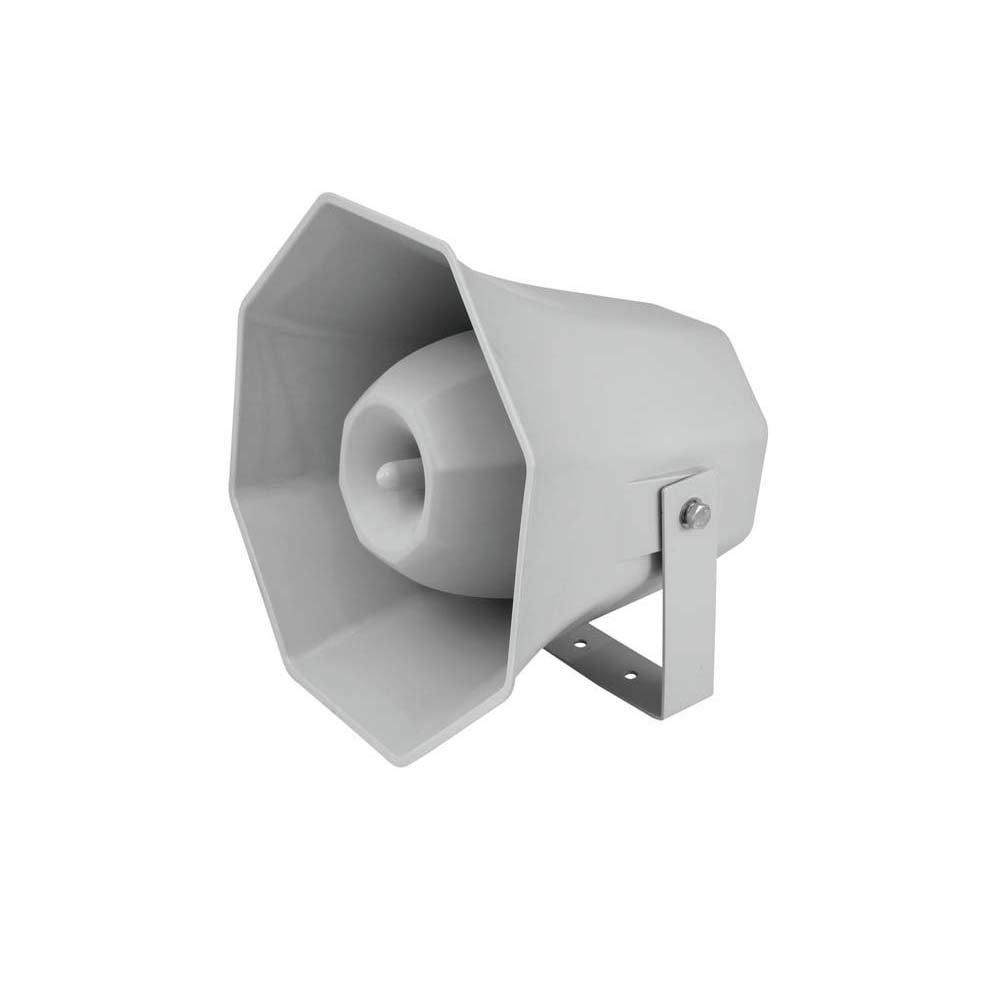 OMNITRONIC HS-80 Druckkammerlautsprecher | Wetterfester Lautsprecher, LF: 6,5" HF: 1" - 100 V 20/40/80 W RMS