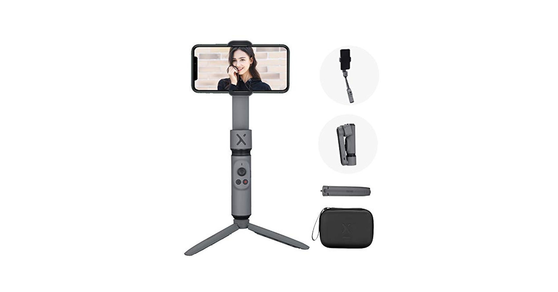 【美品】Zhiyun  SMOOTH-X  SM108 Amazon.com: ZHIYUN Smooth X Gimbal Stabilizer, Foldable