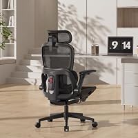 SIHOO B300 Pro Bürostuhl Ergonomisch mit 4D-verstellbare Lendenwirbelstütze – Ansicht 8