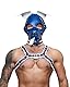 Mister B Mister B Floppy Dog Hood Circuit - Blau Weiß - 300 g