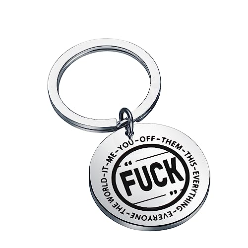 Porte-clés humoristique original accessoire sac dicton sarcastique idée cadeau