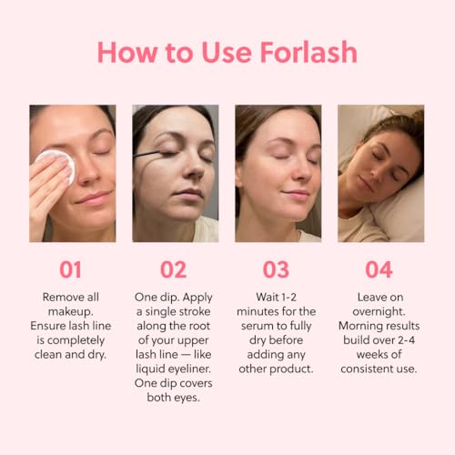 ForChics Eyelash Growth Serum – Peptide-Based, Hormone-Free, 3mL — view 11