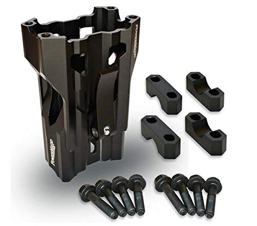 PowerMadd 45590 Black 5'-8' Handlebar Risers