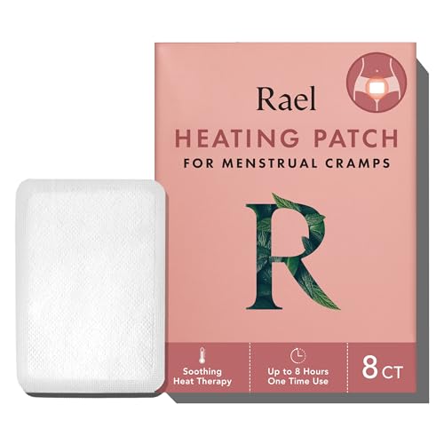 Rael Herbal Heating Patches - Period Cramps, Ultra Thin Design...
